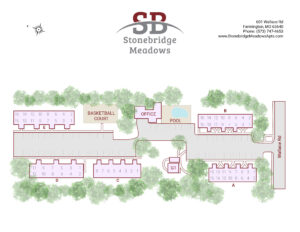 Stonebridge Meadows Apartments site map